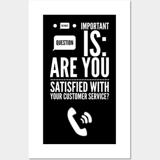 Customer Service Posters and Art